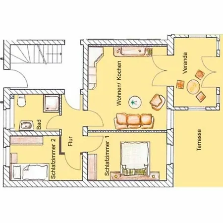 Apartment Brise Emmi App 02 Ostseebad Heringsdorf